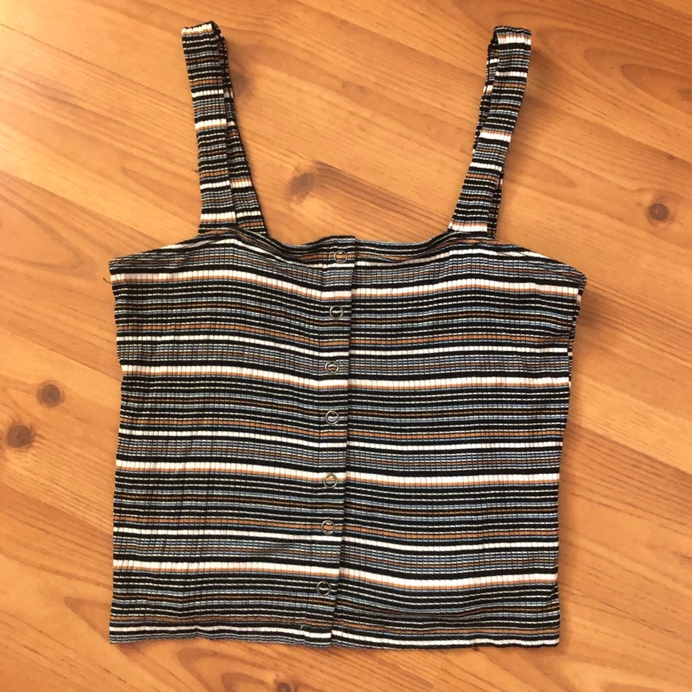 American Eagle Cropped Tank Top